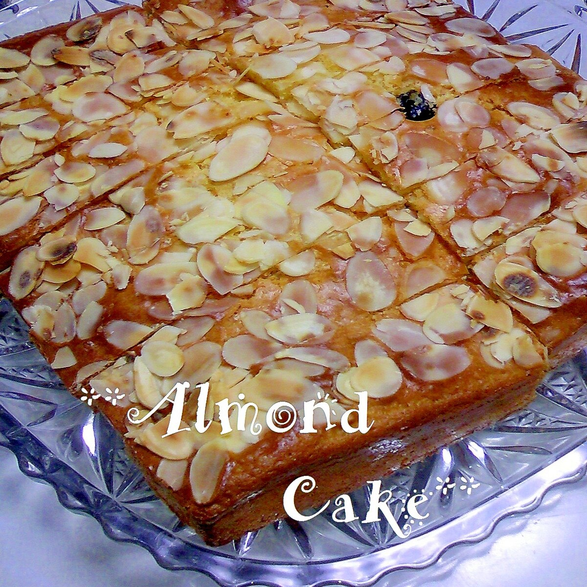 ホットケーキミックスde アーモンドケーキ レシピ 作り方 By Fuu Tann 楽天レシピ